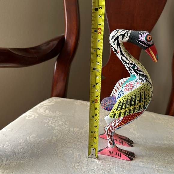 Francisco Fabian Ojeda Oaxacan Mexican Folk Art wood bird carving - Picture 11 of 12